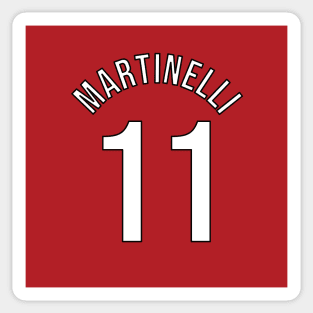 Martinelli 11 Home Kit - 22/23 Season Sticker